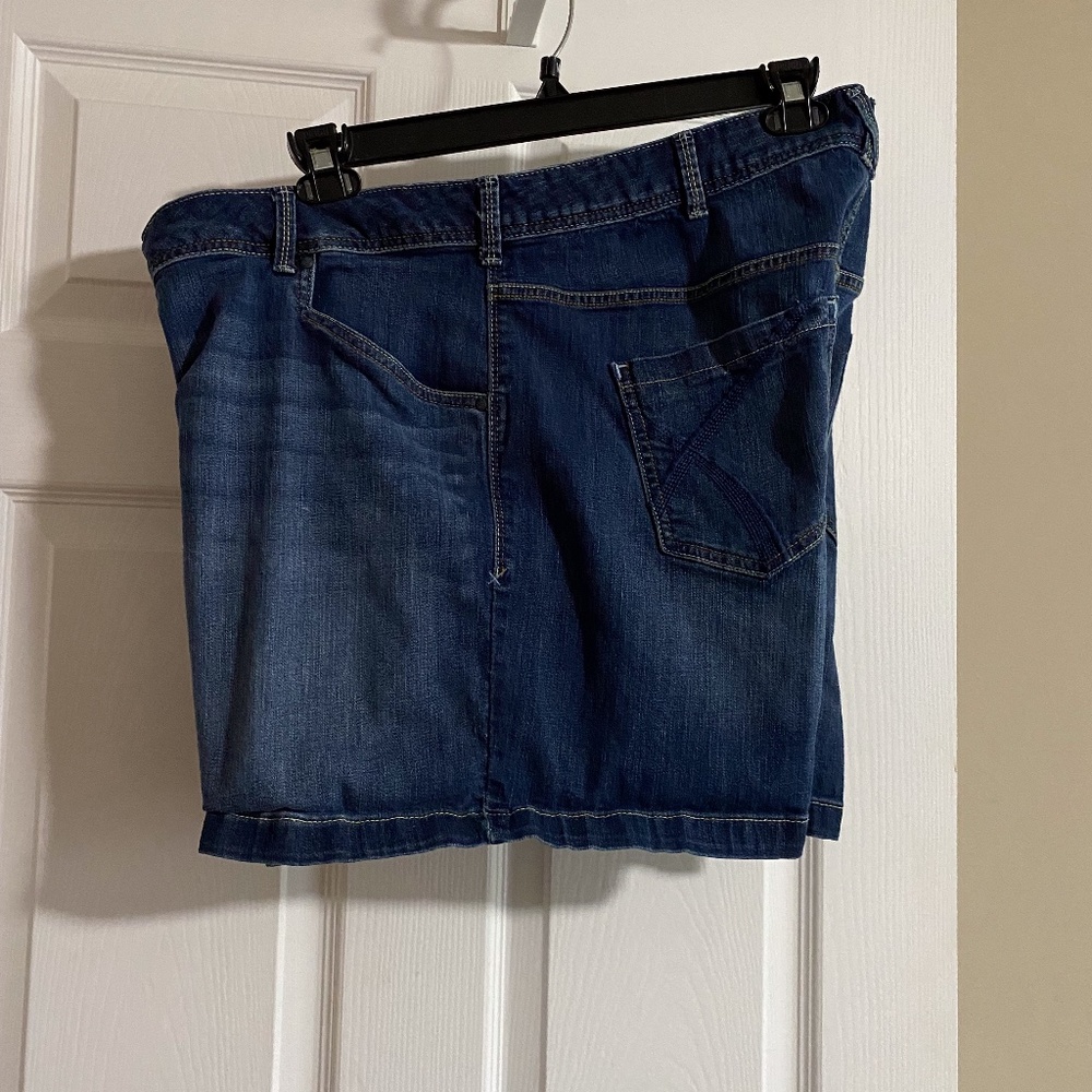 Lane Bryant Blue Jean Shorts
